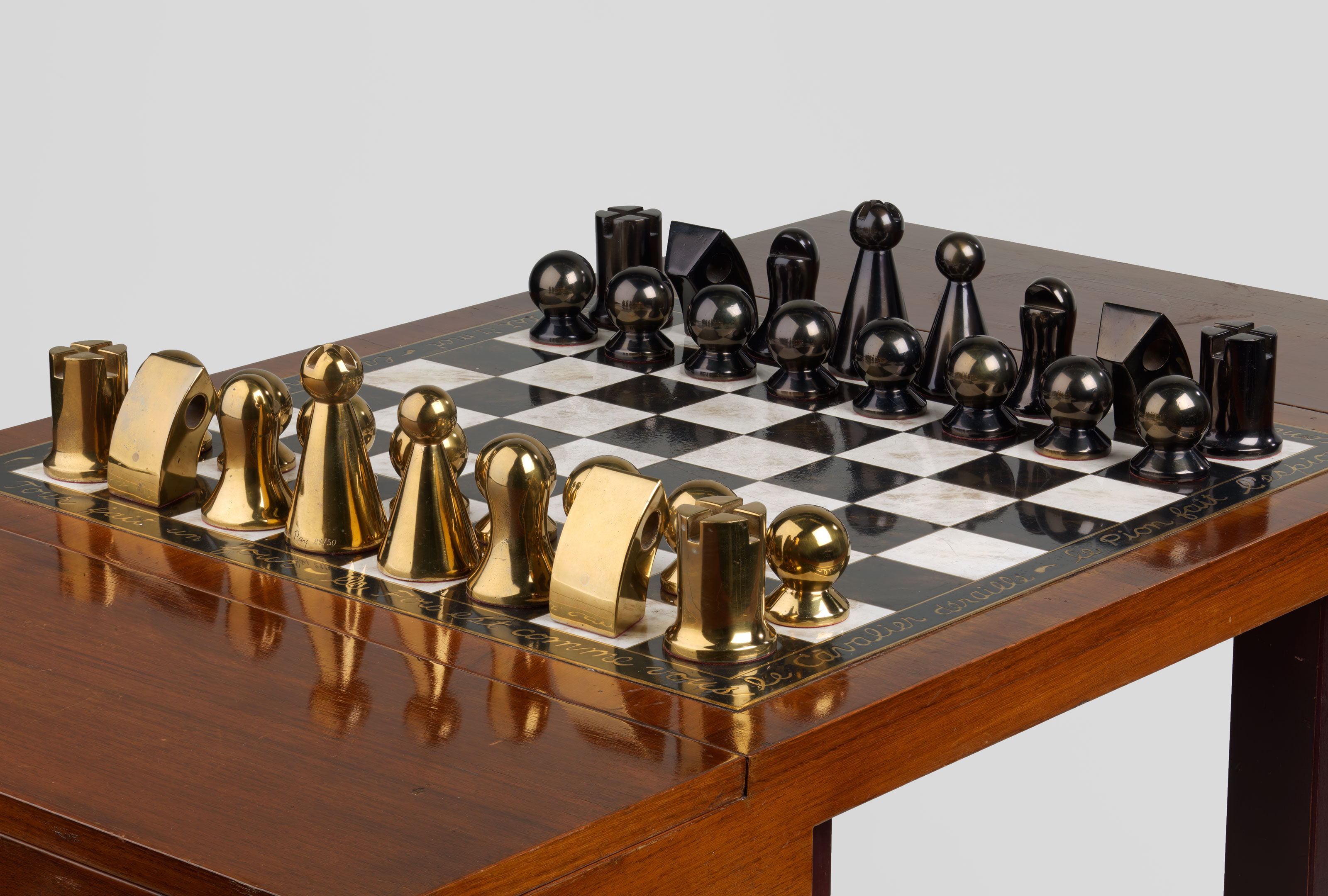 Man Ray: Chess Set and Table - Prahlad Bubbar.
